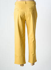 Pantalon 7/8 jaune REIKO pour femme seconde vue
