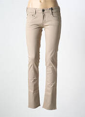 Pantalon slim beige CIMARRON pour femme seconde vue