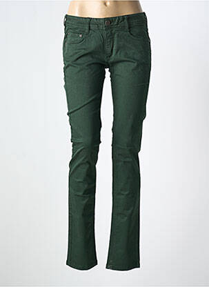 Pantalon slim vert CIMARRON pour femme
