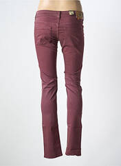 Pantalon slim violet CIMARRON pour femme seconde vue
