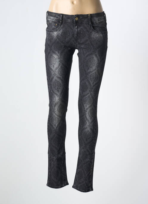 Jeans coupe slim gris CIMARRON pour femme