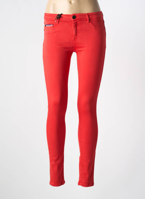 Jeans skinny rouge DONOVAN pour femme