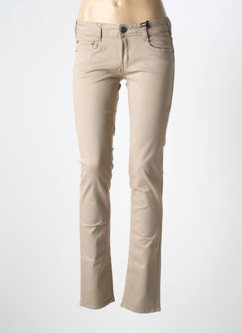 Pantalon slim beige CIMARRON pour femme