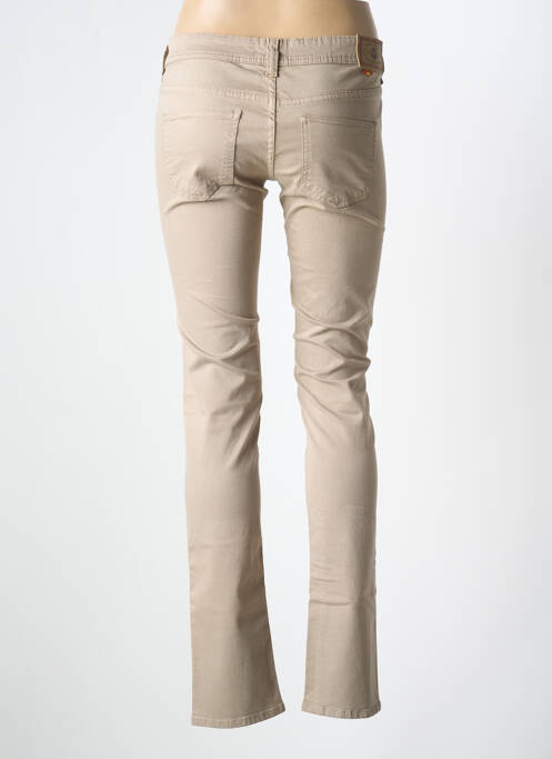 Pantalon slim beige CIMARRON pour femme