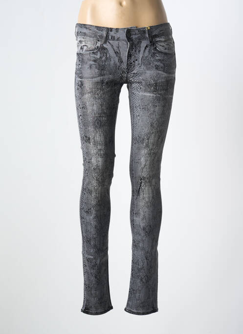 Pantalon slim gris CIMARRON pour femme