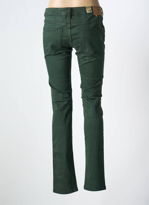 Pantalon slim vert CIMARRON pour femme