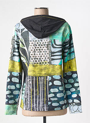 Veste casual coupe droite vert DOLCEZZA femme