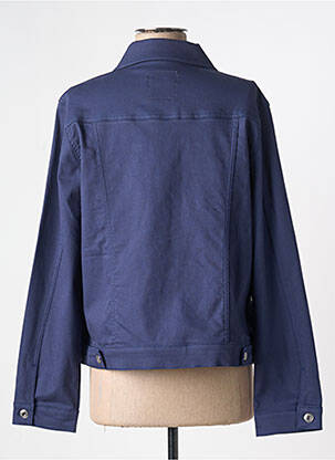 Veste casual coupe droite bleu DOLCEZZA femme