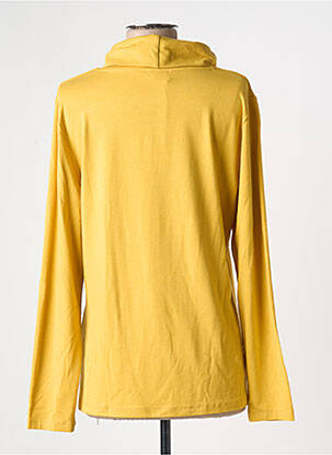 T-shirt manches longues manches longues jaune DOLCEZZA femme