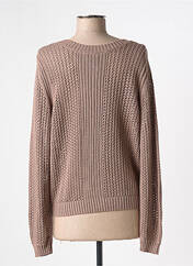 Gilet manches longues marron MARBLE pour femme seconde vue