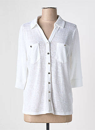 Chemisier blanc MARBLE femme