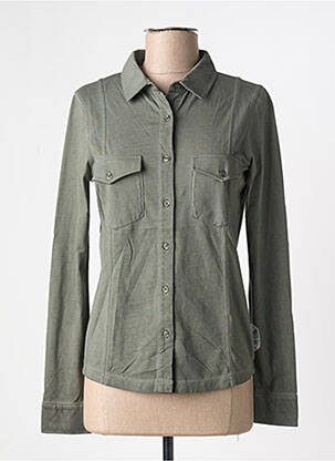 Chemisier vert FRENCH TERRY 1818 pour femme