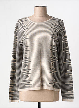 Pull beige I.ODENA pour femme