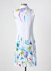 Robe mi-longue blanc DOLCEZZA pour femme seconde vue