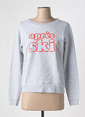 Sweat-shirt gris FRENCH DISORDER pour femme seconde vue