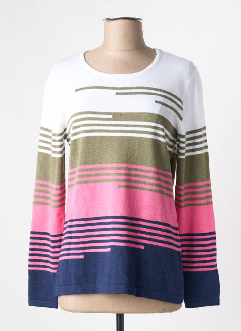 Pull blanc MARBLE pour femme