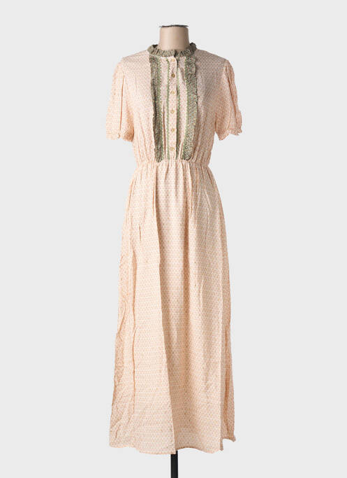 Robe longue blanc IMPREVU pour femme