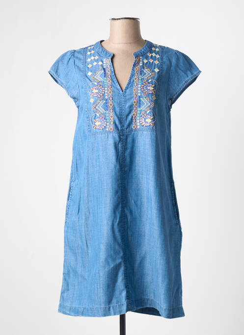 Robe mi-longue bleu MD'M pour femme