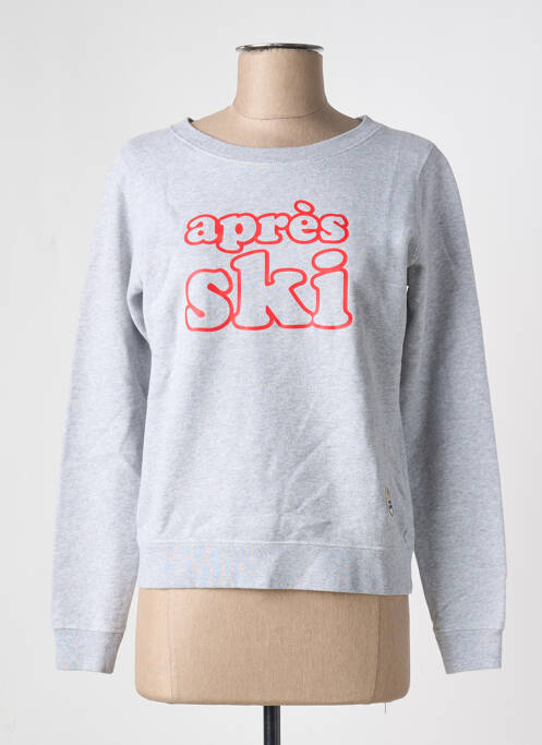 Sweat-shirt gris FRENCH DISORDER pour femme