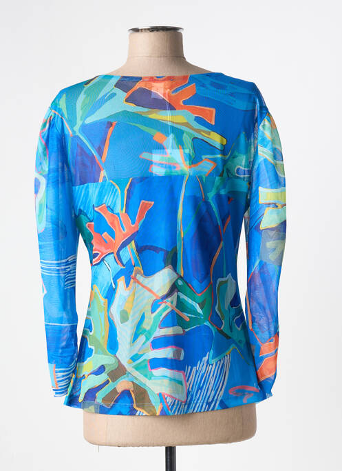 T-shirt bleu DOLCEZZA femme