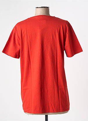 T-shirt imprimé fantaisie manches courtes orange NUDIE JEANS CO femme