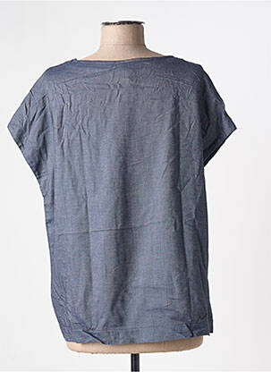 Blouse manches courtes manches courtes bleu TINSELS femme