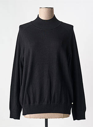 Pull stretch manches longues noir MD'M femme