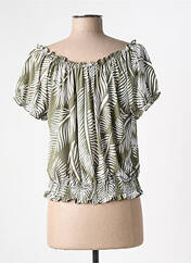 Blouse vert MARBLE pour femme seconde vue