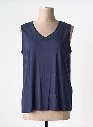 Débardeur bleu BARBARA LEBEK pour femme