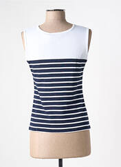 Débardeur bleu I.ODENA pour femme seconde vue