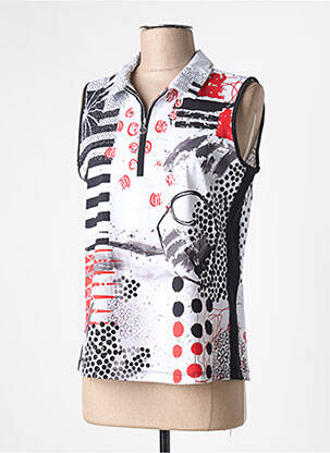 Polo noir DOLCEZZA pour femme