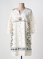 Robe courte beige MD'M pour femme seconde vue