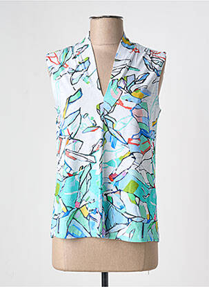 Top bleu DOLCEZZA pour femme