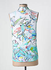 Top bleu DOLCEZZA pour femme seconde vue