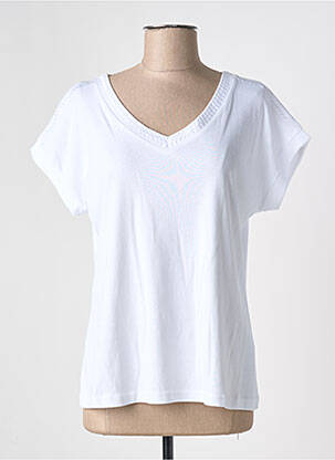 T-shirt blanc I.ODENA pour femme