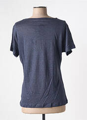 T-shirt bleu I.ODENA pour femme seconde vue