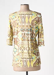 T-shirt jaune BARBARA LEBEK pour femme seconde vue