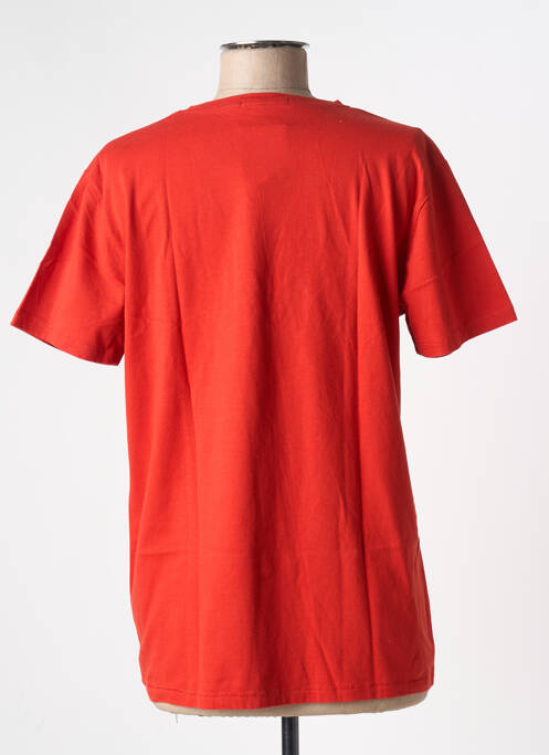 T-shirt imprimé fantaisie manches courtes orange NUDIE JEANS CO femme