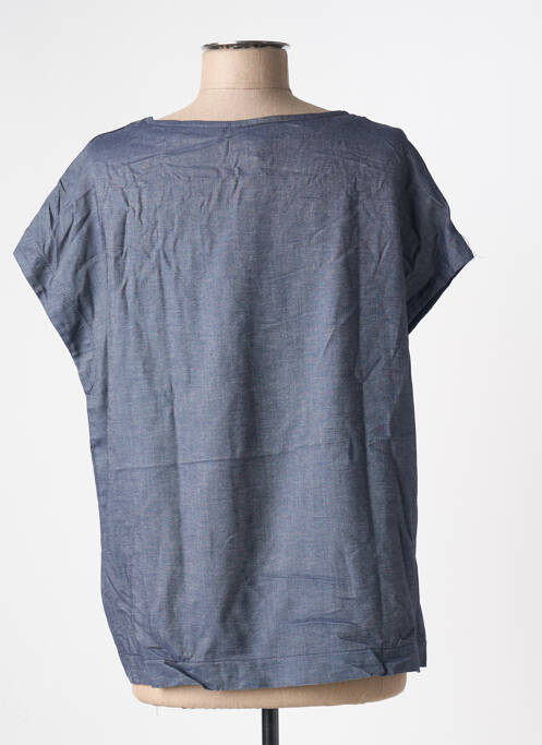 Blouse manches courtes manches courtes bleu TINSELS femme