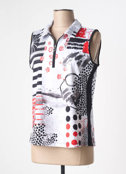 Polo noir DOLCEZZA femme