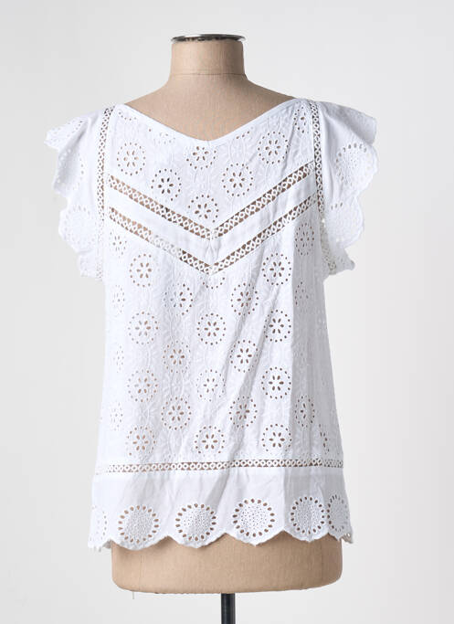 Top blanc MD'M pour femme