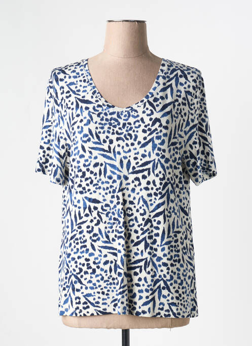 T-shirt bleu BARBARA LEBEK femme