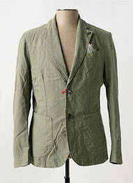 Blazer tissage chiné vert BOB homme