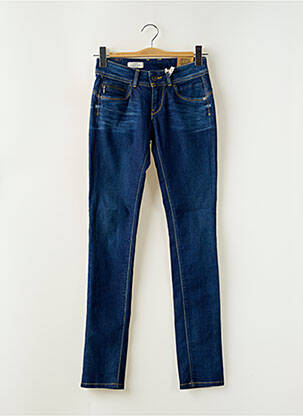 Jeans skinny stretch taille basse bleu TRU BLU femme