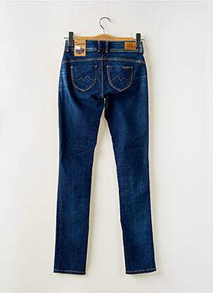 Jeans skinny stretch taille basse bleu TRU BLU femme