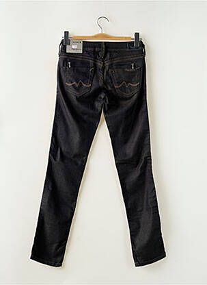 Jeans coupe slim taille basse taille basse noir PEPE JEANS femme