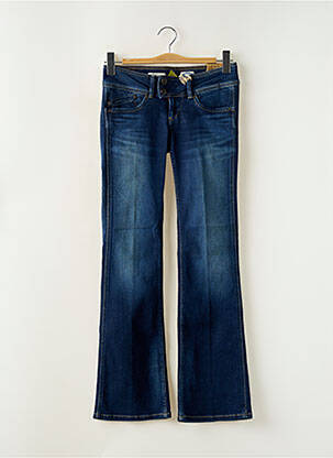 Jeans bootcut stretch taille basse bleu PEPE JEANS femme