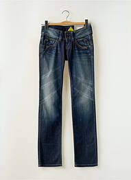 Jeans coupe droite taille basse taille basse bleu PEPE JEANS femme