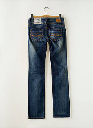 Jeans coupe droite stretch taille basse bleu PEPE JEANS femme