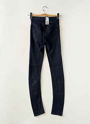 Jeans skinny tissage brut taille haute bleu G STAR femme